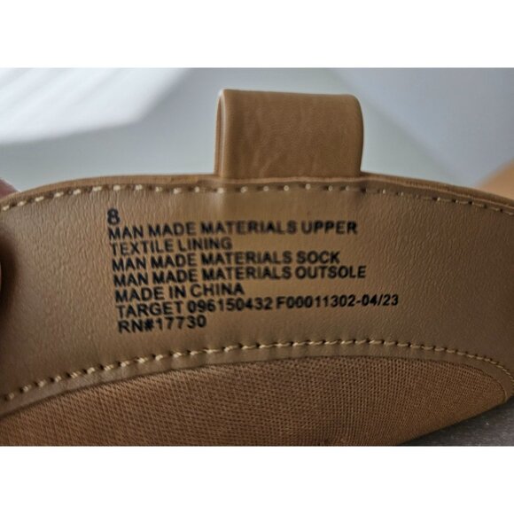 Universal Thread Womens Western Knee High Light Brown Memory Foam Boots Size 8 - Picture 10 of 13